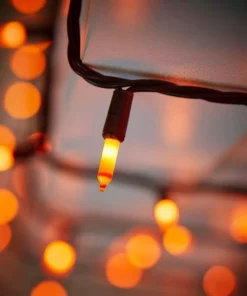 Home Accents Holiday 29 ft 6 in 100-Count Smooth Orange Mini LED Halloween String Lights -Home Accents Holiday Shop home accents holiday halloween string lights ty022 2025 77 1000