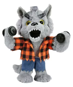 Home Accents Holiday 13 in Animated Fitness Werewolf Plush
