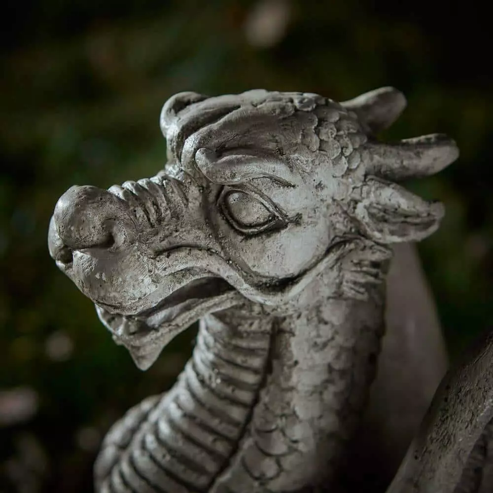 Home Accents Holiday 2 ft Concrete Gryphon Statue Halloween Yard Decoration 6 Home Accents Holiday 2 ft Concrete Gryphon Statue Halloween Yard Decoration - Image 4