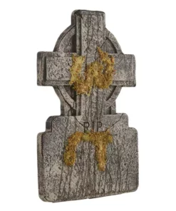 Home Accents Holiday 2 ft RIP Cross Styrofoam Tombstone 9 Home Accents Holiday 2 ft RIP Cross Styrofoam Tombstone -Home Accents Holiday Shop home accents holiday halloween yard decorations 22sv23561 40 1000