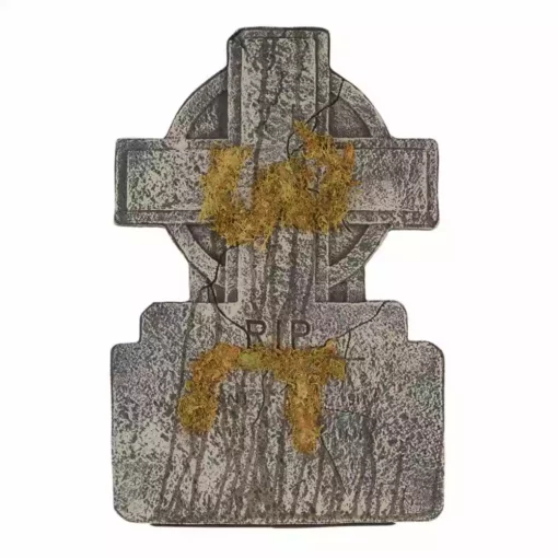 Home Accents Holiday 2 ft RIP Cross Styrofoam Tombstone -Home Accents Holiday Shop home accents holiday halloween yard decorations 22sv23561 64 1000