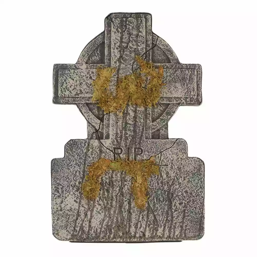 Home Accents Holiday 2 ft RIP Cross Styrofoam Tombstone 3 Home Accents Holiday 2 ft RIP Cross Styrofoam Tombstone