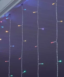 Home Accents Holiday 600L Multi LED Weeping Willow Icicle Lights -Home Accents Holiday Shop home accents holiday icicle lights 21le21016 40 1000