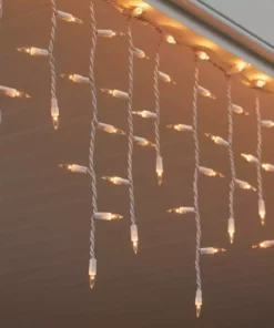 Home Accents Holiday 300L Clear Incandescent Mini Icicle Lights -Home Accents Holiday Shop home accents holiday icicle lights tol 300 6wb c c 40 1000