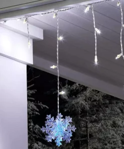 Home Accents Holiday 70L Cool White Dome Icicle With Snowflakes Lights 9 Home Accents Holiday 70L Cool White Dome Icicle With Snowflakes Lights -Home Accents Holiday Shop home accents holiday icicle lights ty717 1315 40 1000