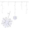 Home Accents Holiday 70L Cool White Dome Icicle With Snowflakes Lights -Home Accents Holiday Shop home accents holiday icicle lights ty717 1315 64 1000