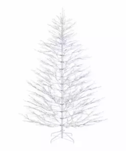 Home Accents Holiday 7.5 ft W inter Spruce LED Christmas Tree