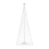 Home Accents Holiday 8 ft 31 Function LED Cone Tree Holiday Yard Decoration -Home Accents Holiday Shop home accents holiday outdoor christmas trees 22ky10004 64 1000