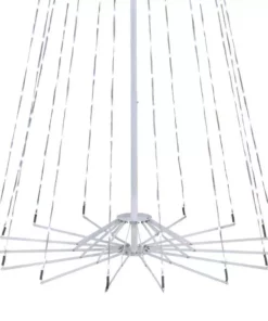 Home Accents Holiday 8 ft 31 Function LED Cone Tree Holiday Yard Decoration -Home Accents Holiday Shop home accents holiday outdoor christmas trees 22ky10004 a0 1000