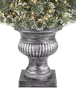 Home Accents Holiday 6 ft Sparkling Amelia Potted Christmas Tree 13 Home Accents Holiday 6 ft Sparkling Amelia Potted Christmas Tree -Home Accents Holiday Shop home accents holiday outdoor christmas trees 22pg90183 1d 1000