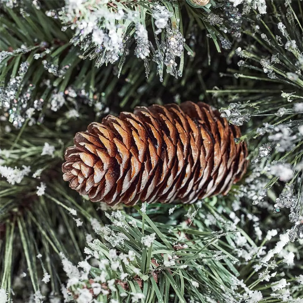 Home Accents Holiday 6 ft Sparkling Amelia Potted Christmas Tree 5 Home Accents Holiday 6 ft Sparkling Amelia Potted Christmas Tree - Image 3