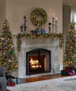 Home Accents Holiday 6 ft Sparkling Amelia Potted Christmas Tree 15 Home Accents Holiday 6 ft Sparkling Amelia Potted Christmas Tree -Home Accents Holiday Shop home accents holiday outdoor christmas trees 22pg90183 77 1000