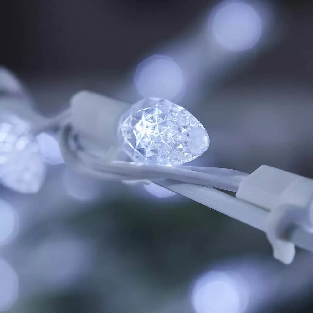 Home Accents Holiday 8 ft Bare Branch White LED Christmas Tree 5 Home Accents Holiday 8 ft Bare Branch White LED Christmas Tree - Image 3