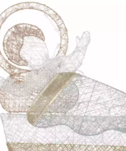 Home Accents Holiday 10 ft Warm White LED Giant Nativity Set Holiday Yard Decoration -Home Accents Holiday Shop home accents holiday outdoor nativity sets ty617 1711 a0 1000