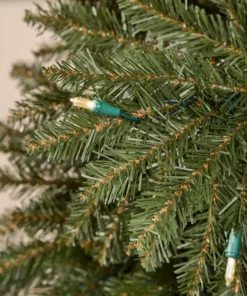 Home Accents Holiday 7.5 ft Dunland Fir Christmas Tree -Home Accents Holiday Shop home accents holiday pre lit christmas trees 22wl10102 a0 1000