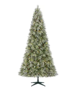 Home Accents Holiday 9 ft Sparkling Amelia Pine Christmas Tree
