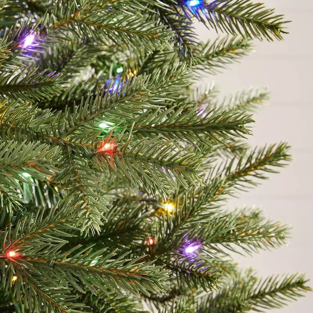 Home Accents Holiday 7.5 ft Jackson Noble Slim Christmas Tree 10 Home Accents Holiday 7.5 ft Jackson Noble Slim Christmas Tree - Image 8