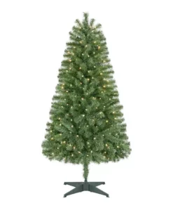 Unbranded 5 ft Woodtrail Fir Incandescent Christmas Tree