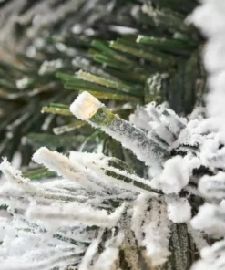 Home Accents Holiday 7.5 ft Alta Flocked Christmas Tree -Home Accents Holiday Shop pre lit christmas trees 22gu75002 1d 1000