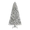 Home Accents Holiday 7.5 ft Alta Flocked Christmas Tree -Home Accents Holiday Shop pre lit christmas trees 22gu75002 64 1000