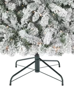 Home Accents Holiday 7.5 ft Alta Flocked Christmas Tree -Home Accents Holiday Shop pre lit christmas trees 22gu75002 66 1000