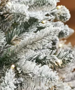 Home Accents Holiday 7.5 ft Alta Flocked Christmas Tree -Home Accents Holiday Shop pre lit christmas trees 22gu75002 a0 1000